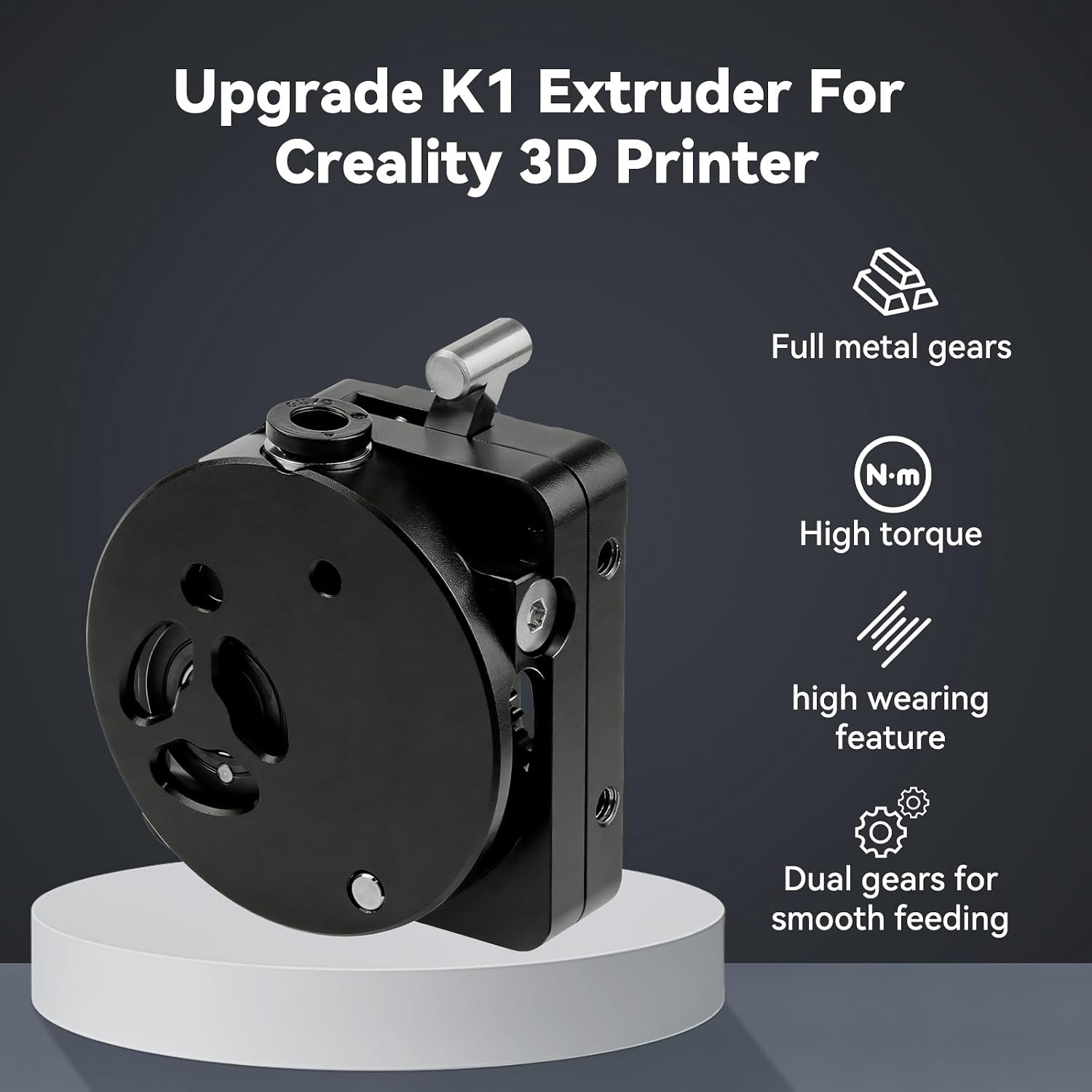 K1/K1 Max/K1C/SE Extruder, Upg - Direct Drive Dual Gear Extruder High Speed review and price