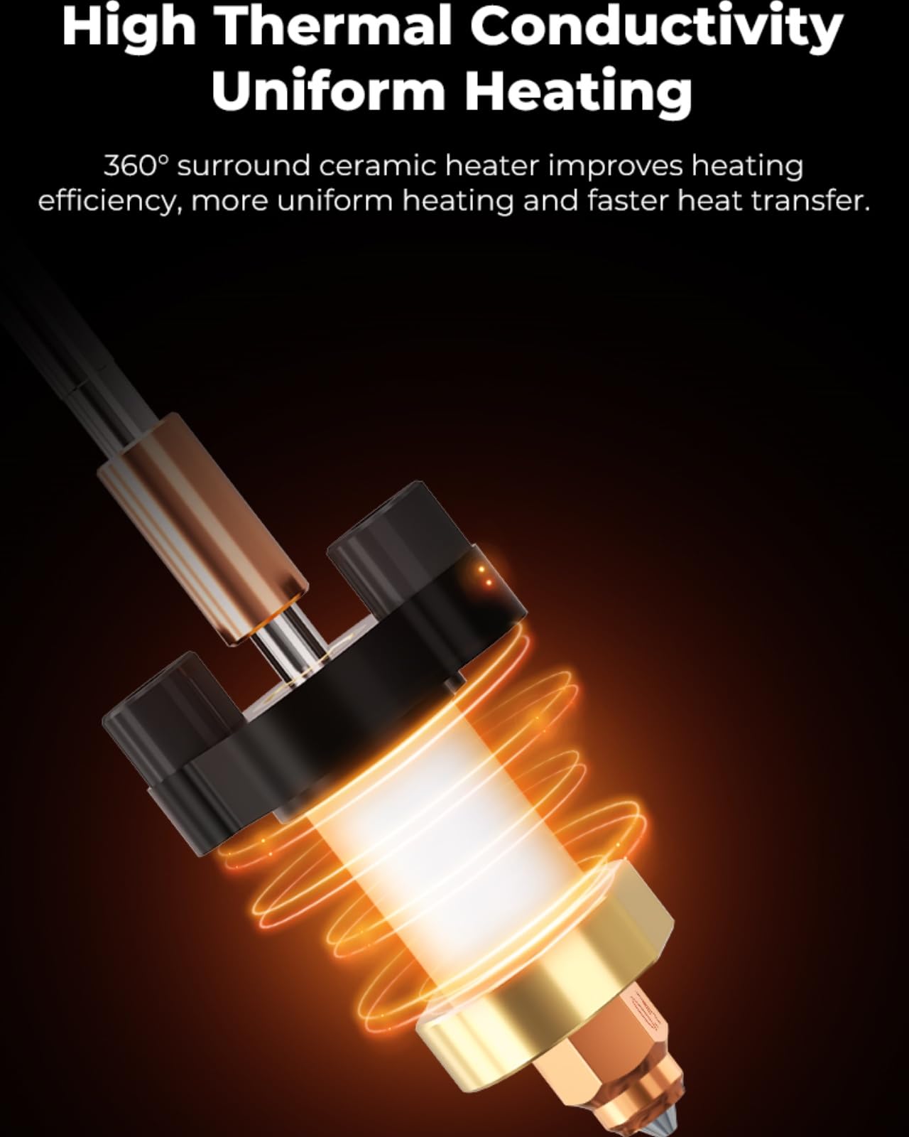 Creality Official K1C Ceramic  - High Flow Ceramic Hotend review and price